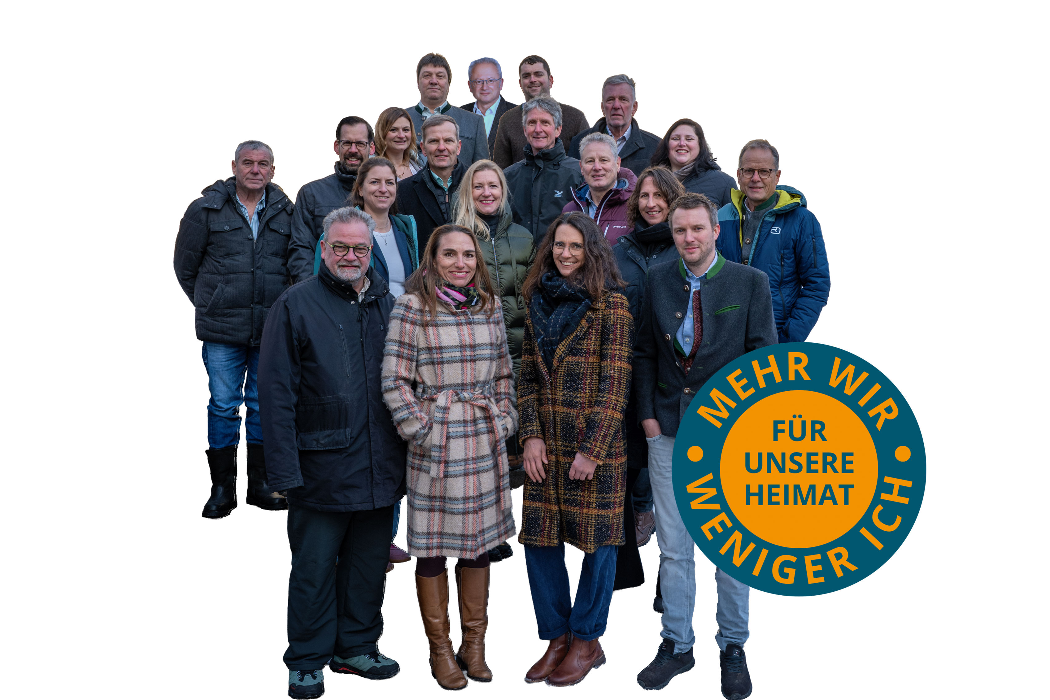 Unser kompetentes Freie-Liste-Team für Miesbach, Parsberg und Wies! (Früher Freie Wähler Gemeinschaft, kurz FWG)